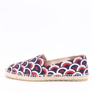 NWT Scale Motif VLTN Espadrilles - Navy